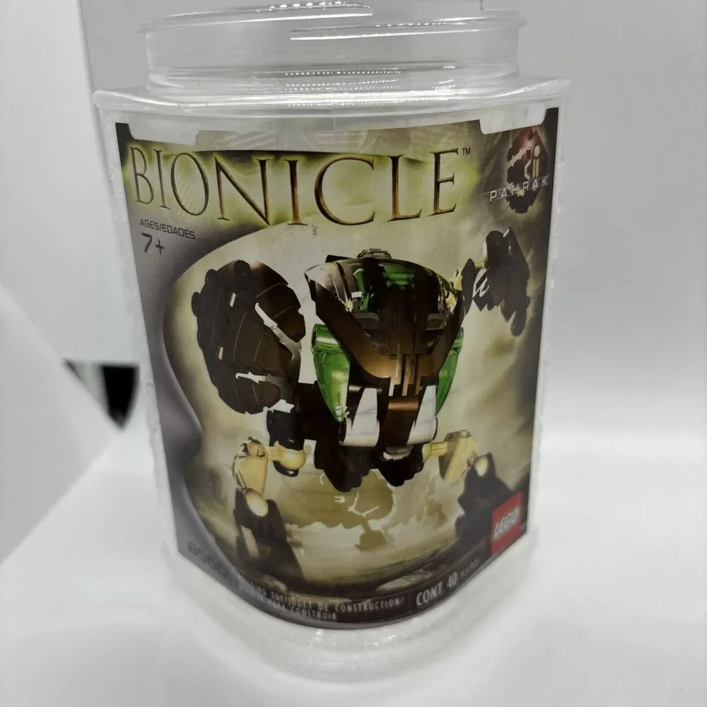 LEGO BIONICLE Pahrak 8560 Complete In Canister (instructions ok)